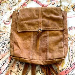 Leather Backpack